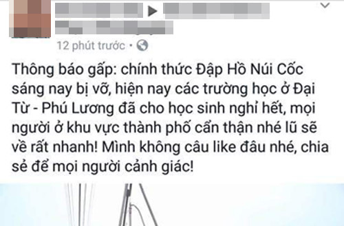 [-]Tung[-]tin[-]vỡ[-]đập[-]hồ[-]Núi[-]Cốc[-]"không[-]câu[-]like"[-]bị[-]phạt[-]12,5[-]triệu[-]đồng